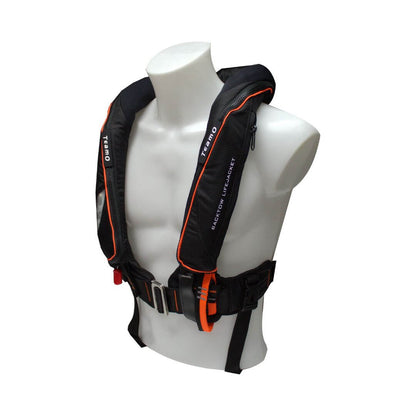 TeamO Marine PFD 170N Backtow™ Offshore PFD - Black Hammar Firing Head
