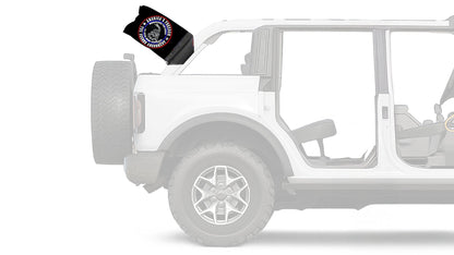 2nd Amendment 12"x18" Forever Wave Flag for Bronco