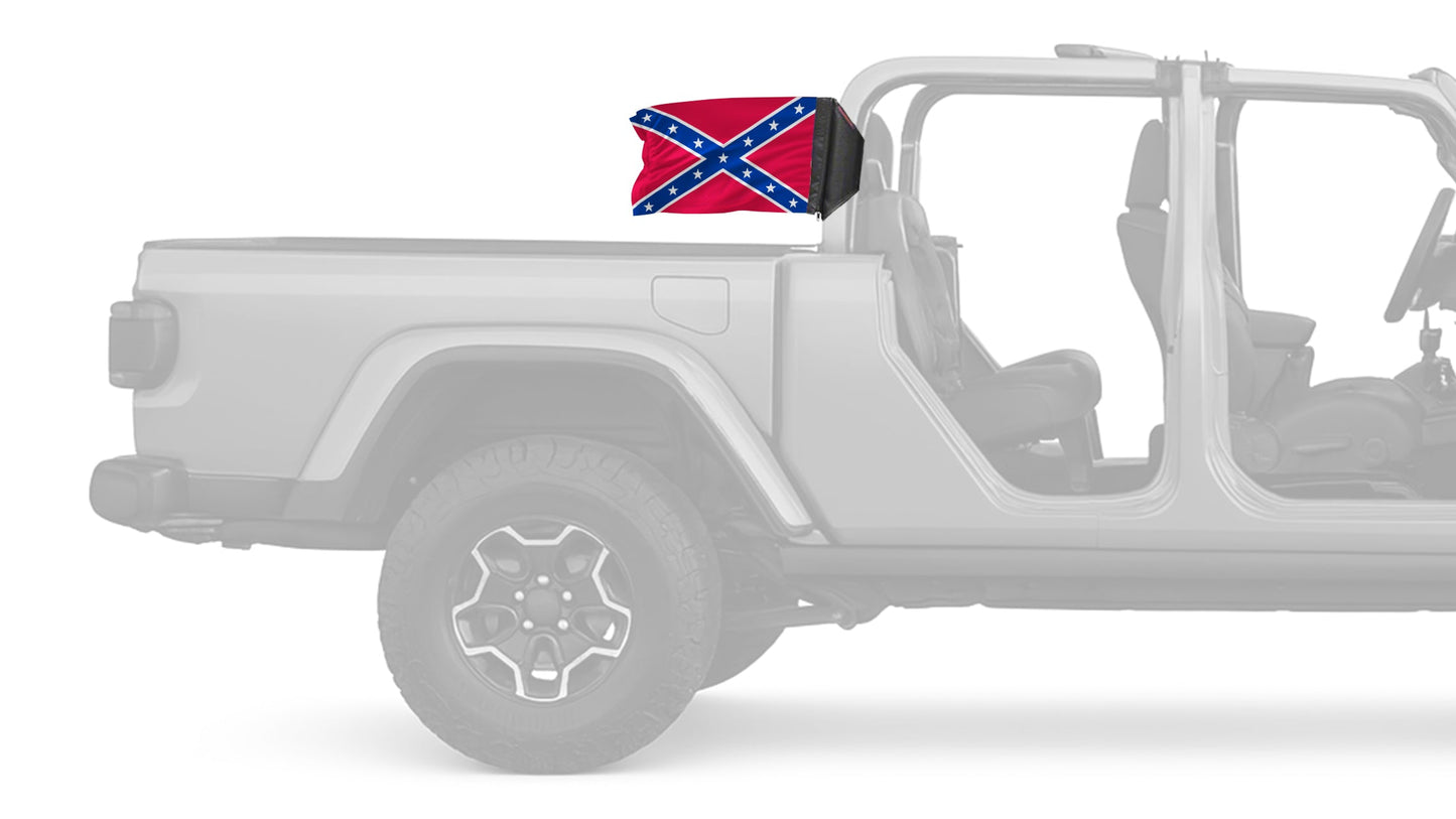 Confederate 12"x18" Forever Wave Flag
