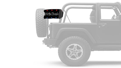 We The People 12"x18" Forever Wave Flag for Jeep Wrangler YJ 1986-1995