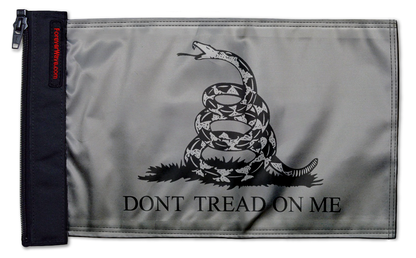 Gadsden Subdued 12"x18" Forever Wave Flag for Jeep Wrangler JLU 4-Door 2018-Present