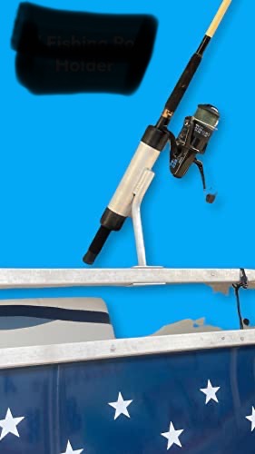 9" Right Angle Pontoon Boat Fishing Rod Holder