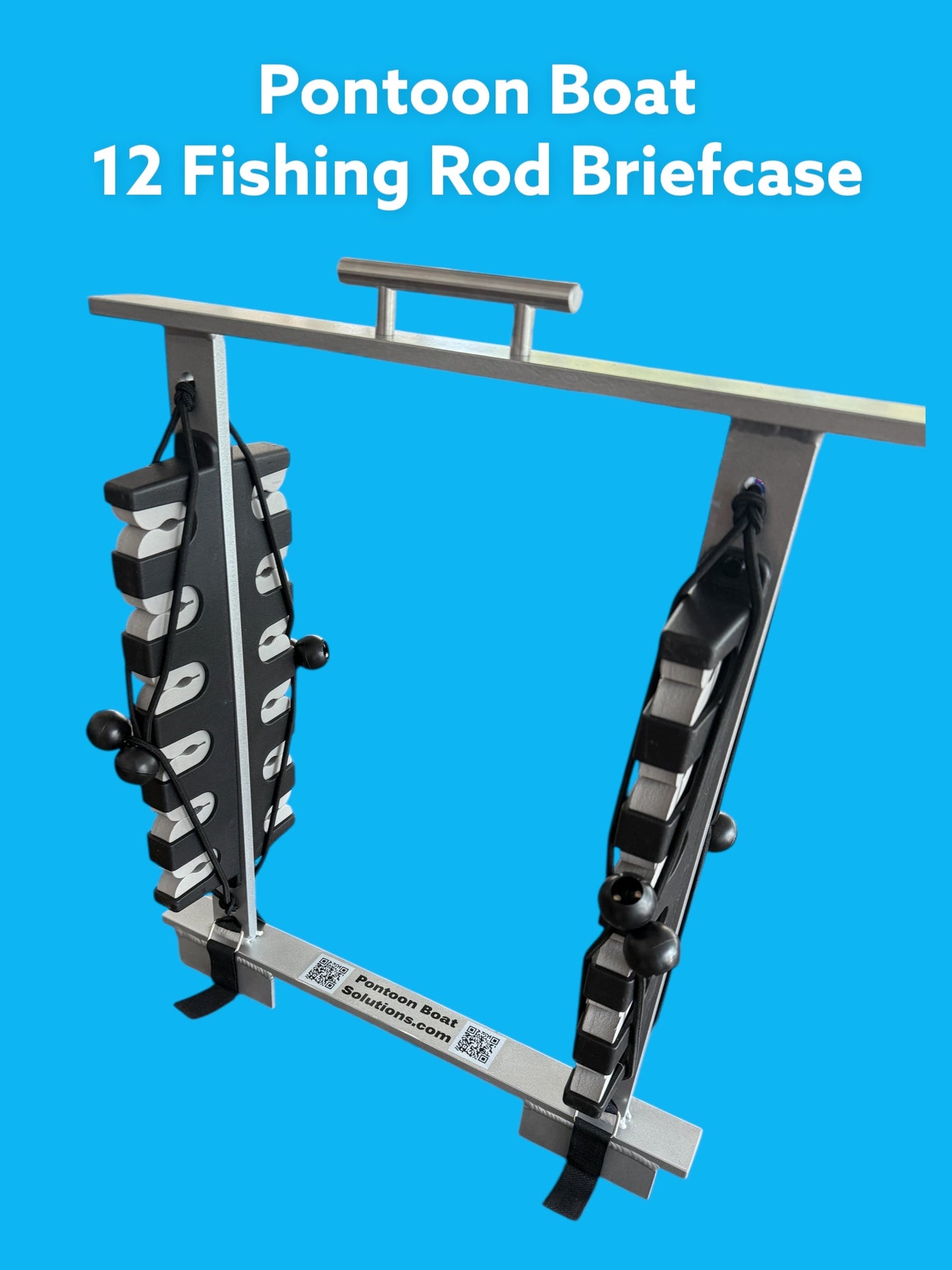 Pontoon Boat 12 fishing Rod Briefcase