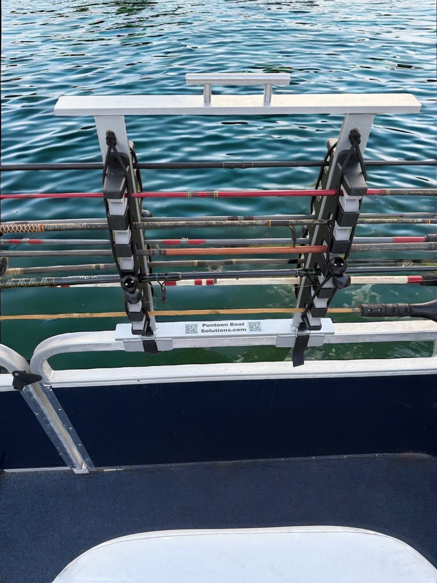 Pontoon Boat 12 fishing Rod Briefcase