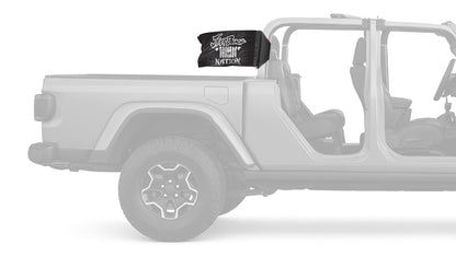 Jeep Beach Nation 12"x18" Forever Wave Flag