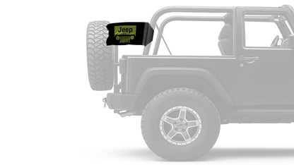 Jeep Grill 12"x18" Forever Wave Flag for Jeep Wrangler JL 2-Door 2018-Present