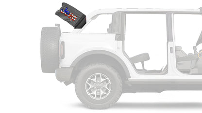 Jeep USA 12"x18" Forever Wave Flag for Bronco