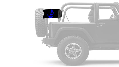 Jeep Wave 12"x18" Forever Wave Flag for Jeep Wrangler TJ 1996-2006