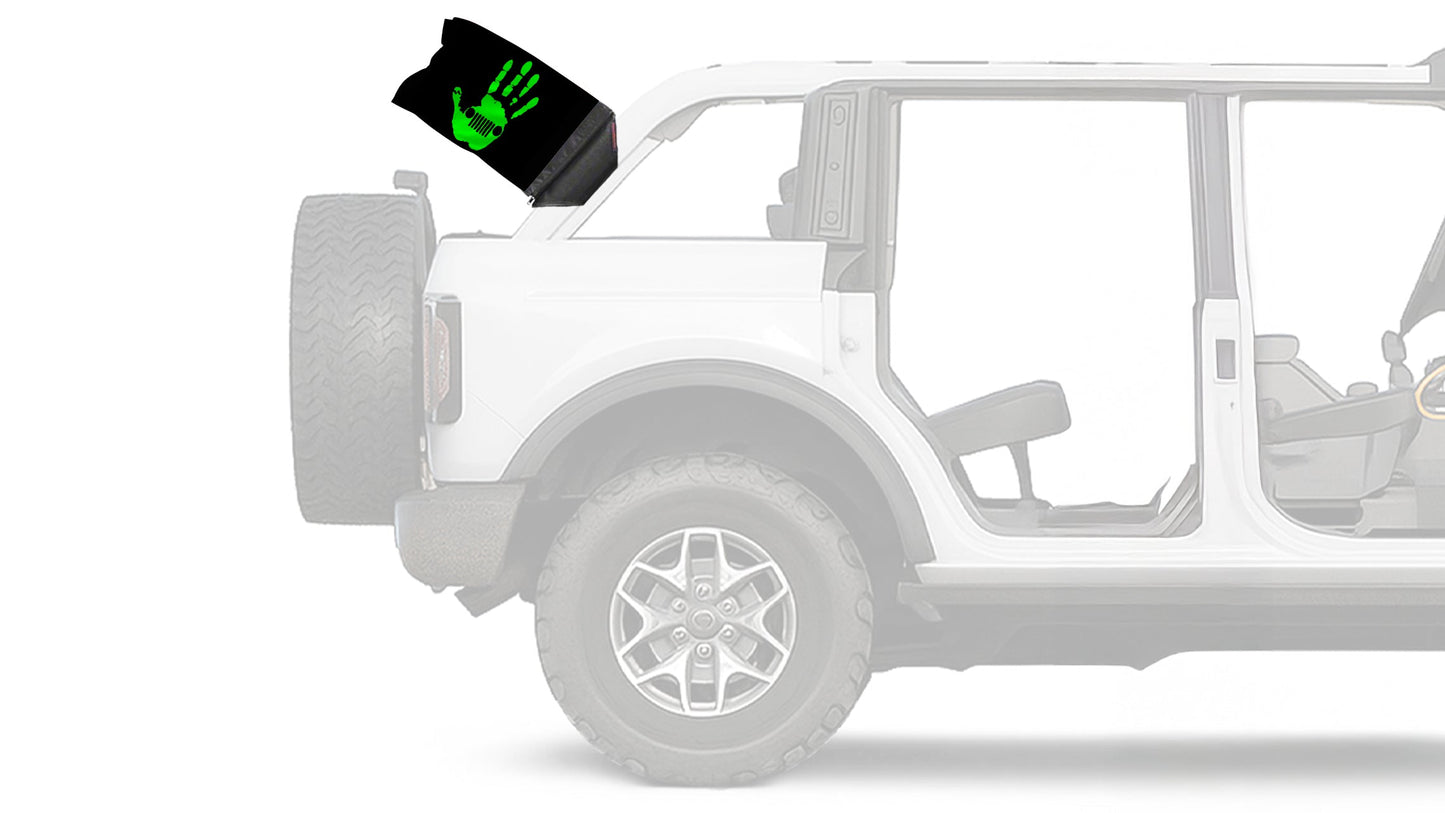 Jeep Wave 12"x18" Forever Wave Flag for Bronco