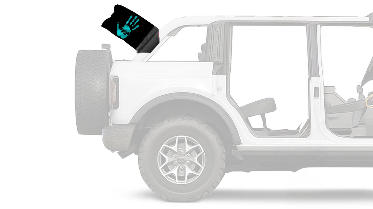 Jeep Wave 12"x18" Forever Wave Flag for Bronco