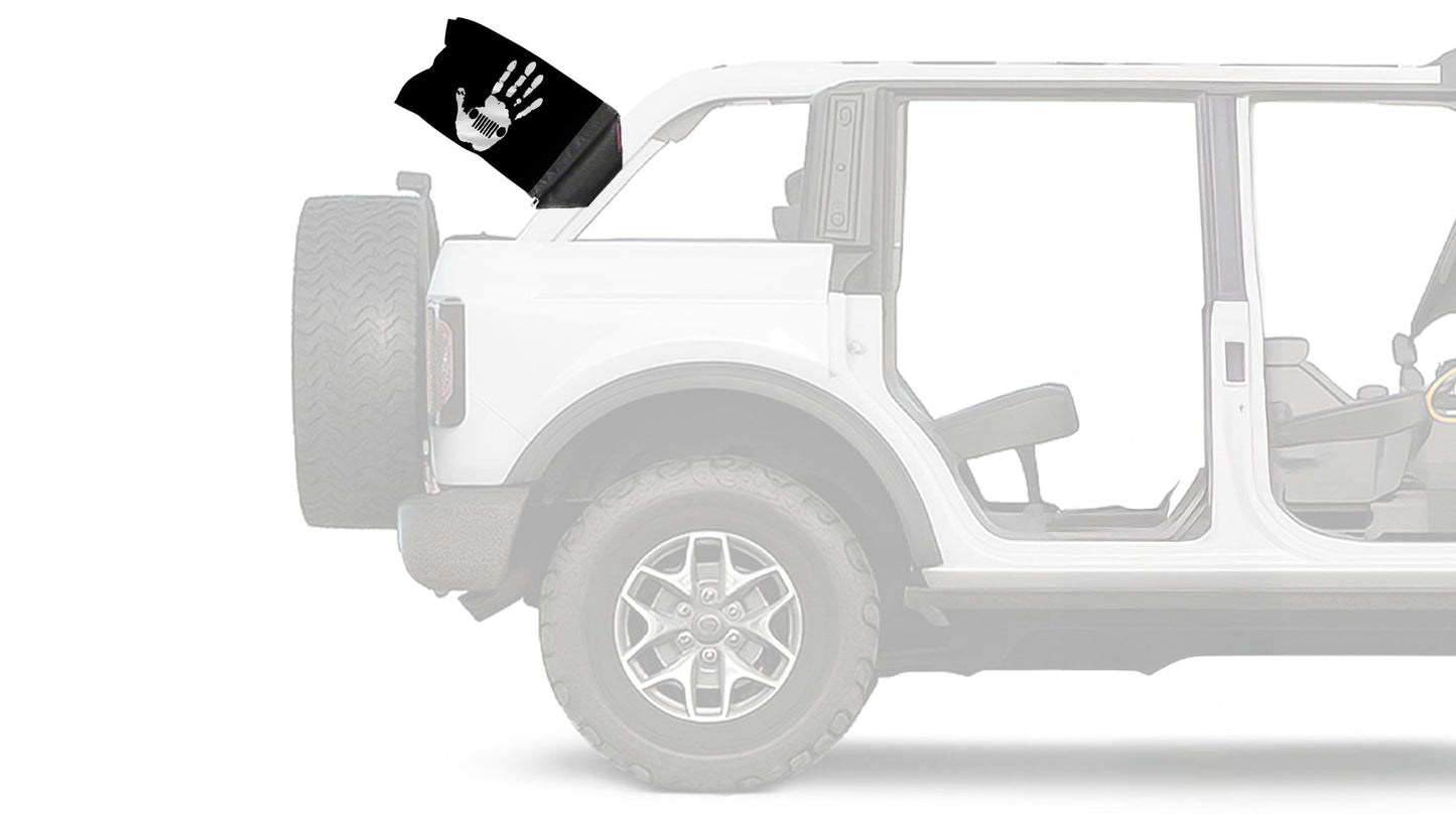Jeep Wave 12"x18" Forever Wave Flag for Bronco