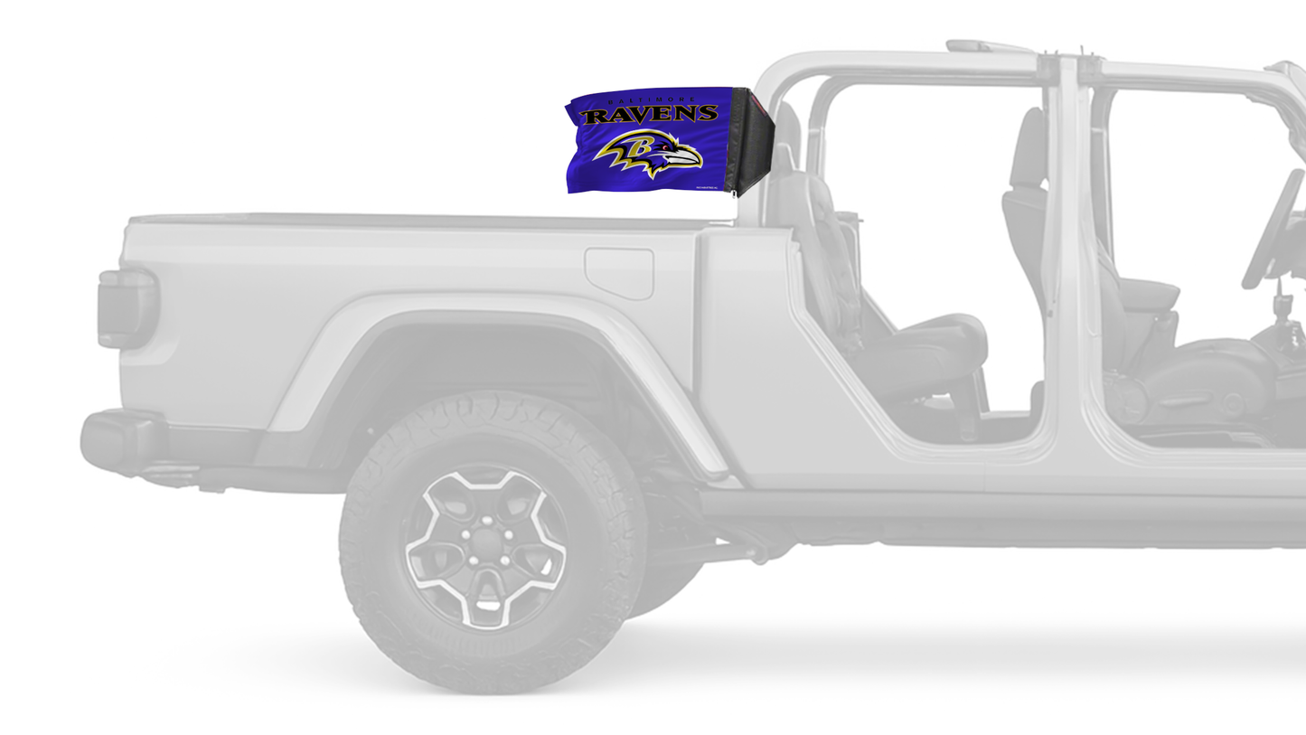 Baltimore Ravens 11"x17" Forever Wave Flag