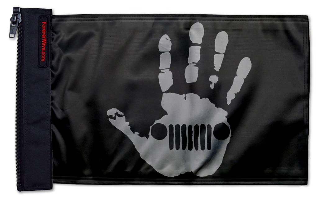 Jeep Wave 12"x18" Forever Wave Flag for Bronco