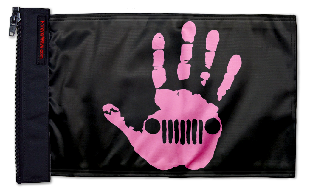 Jeep Wave 12"x18" Forever Wave Flag for Bronco
