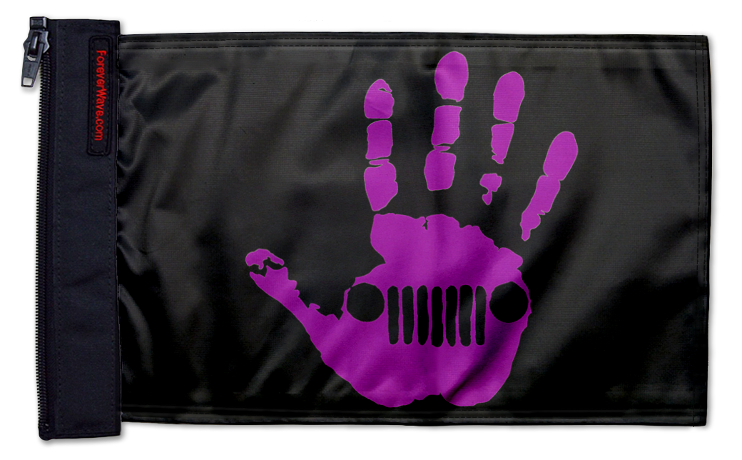 Jeep Wave 12"x18" Forever Wave Flag for Bronco