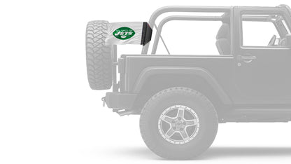 New York Jets 11"x17" Forever Wave Flag for Jeep Wrangler CJ-7 and CJ-8 1976-1986