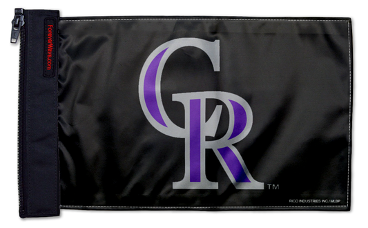 Colorado Rockies 11"x17" Forever Wave Flag for Jeep Wrangler JLU 4-Door 2018-Present