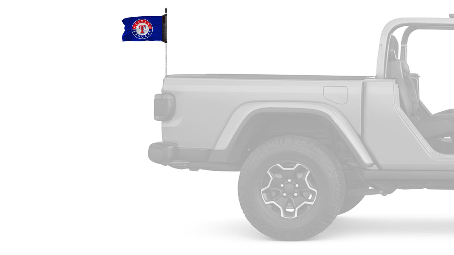 Texas Rangers 11"x17" Forever Wave Flag