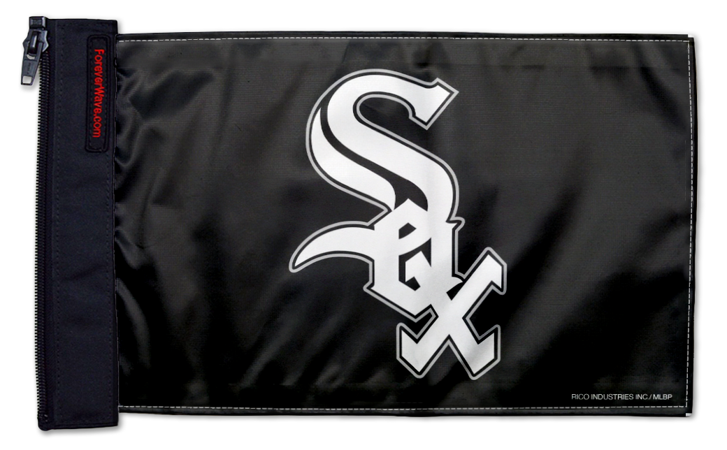 Chicago White Sox 11"x17" Forever Wave Flag for Jeep Wrangler JLU 4-Door 2018-Present