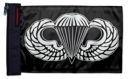 Airborne 12"x18" Forever Wave Flag for Jeep Wrangler CJ-7 and CJ-8 1976-1986