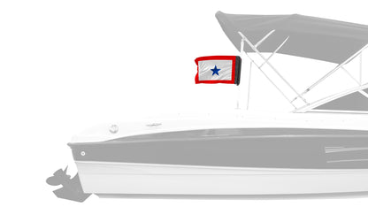 Service Flag Blue Star12"x18" Forever Wave Flag