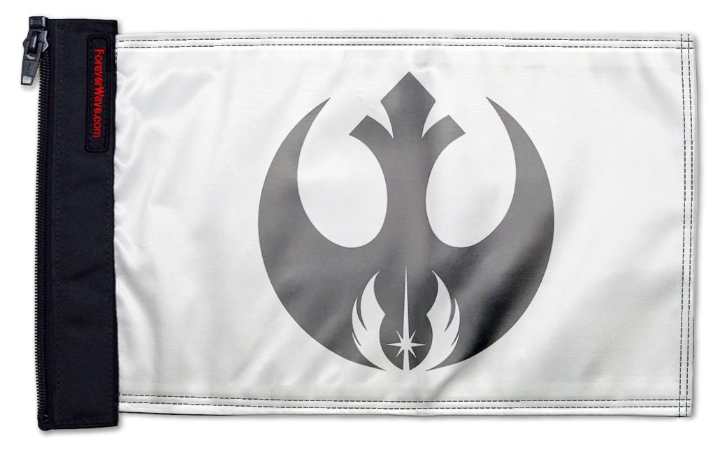 Star Wars Jedi Order 12"x18" Forever Wave Flag for Jeep Wrangler YJ 1986-1995