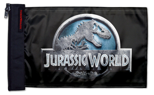 Jurassic World 12"x18" Forever Wave Flag for Jeep Wrangler JLU 4-Door 2018-Present