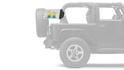 Minions 12"x18" Forever Wave Flag for Jeep Wrangler LJ 2003-2006
