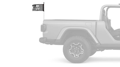 Star Wars Stormtrooper Imperial 12"x18" Forever Wave Flag for Jeep Wrangler YJ 1986-1995