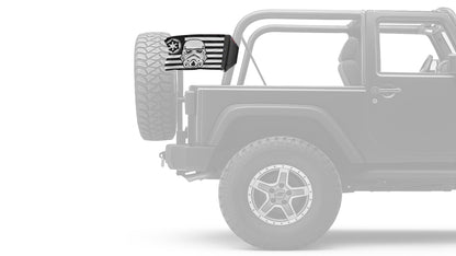 Star Wars Stormtrooper Imperial 12"x18" Forever Wave Flag for Jeep Wrangler YJ 1986-1995