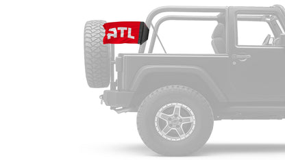 Atlanta Hawks 11"x17" Forever Wave Flag for Jeep Wrangler JL 2-Door 2018-Present
