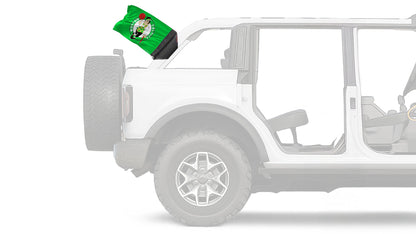 Boston Celtics 11"x17" Forever Wave Flag for Bronco