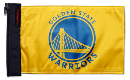 Golden State Warriors 11"x17" Forever Wave Flag for Jeep Wrangler LJ 2003-2006