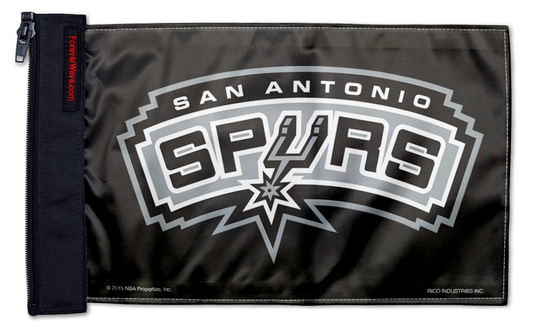 San Antonio Spurs 11"x17" Forever Wave Flag for Jeep Wrangler JL 2-Door 2018-Present