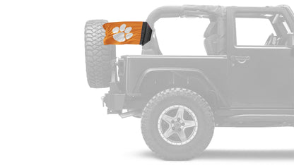 Clemson 11"x17" Forever Wave Flag for Jeep Wrangler JLU 4-Door 2018-Present