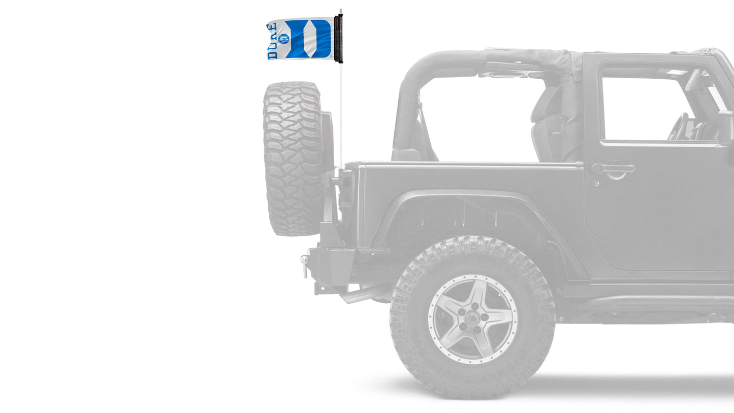 Duke 11"x17" Forever Wave Flag for Jeep Wrangler TJ 1996-2006