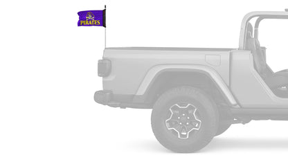 East Carolina 11"x17" Forever Wave Flag for Jeep Wrangler JKU 4-Door 2007-2018