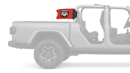Georgia Bulldog 11"x17" Forever Wave Flag