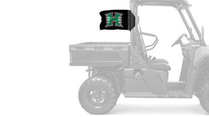 Hawaii Warriors 11"x17" Forever Wave Flag
