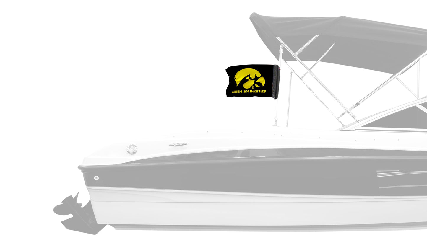 Iowa 11"x17" Forever Wave Flag