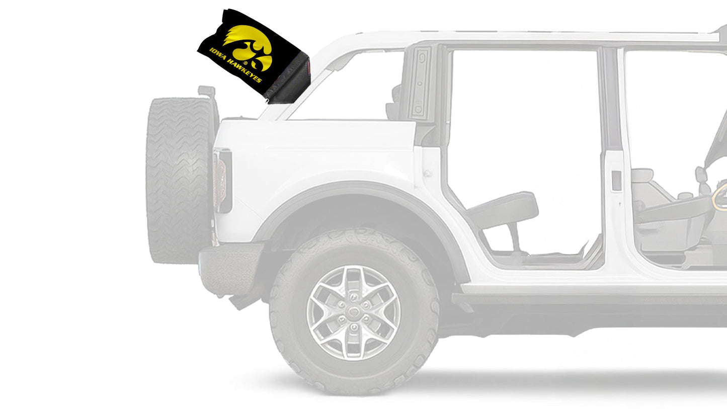 Iowa 11"x17" Forever Wave Flag