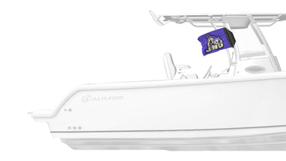 James Madison University 11"x17" Forever Wave Flag