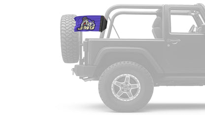 James Madison University 11"x17" Forever Wave Flag for Jeep Wrangler CJ-7 and CJ-8 1976-1986