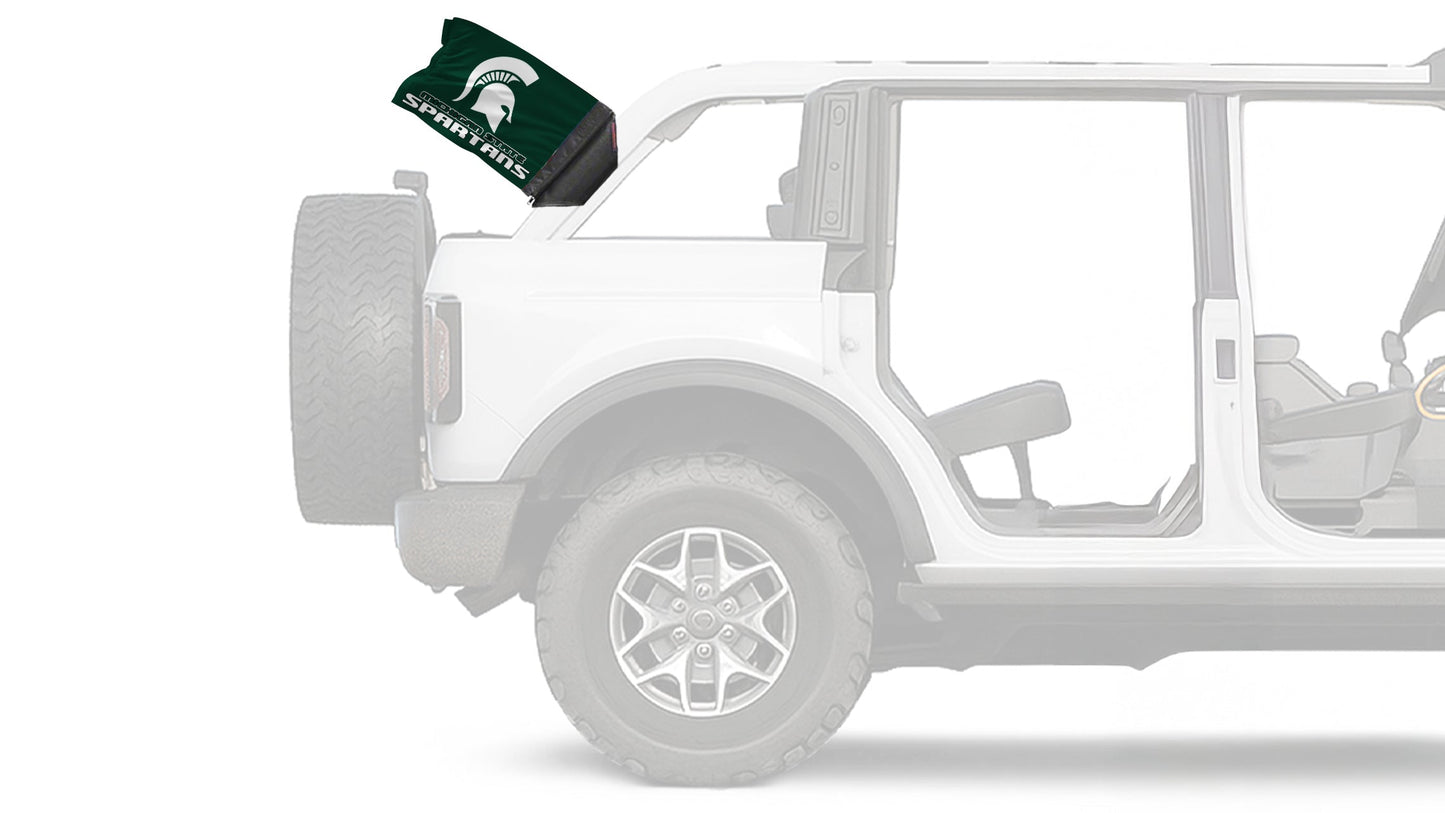 Michigan State 11"x17" Forever Wave Flag