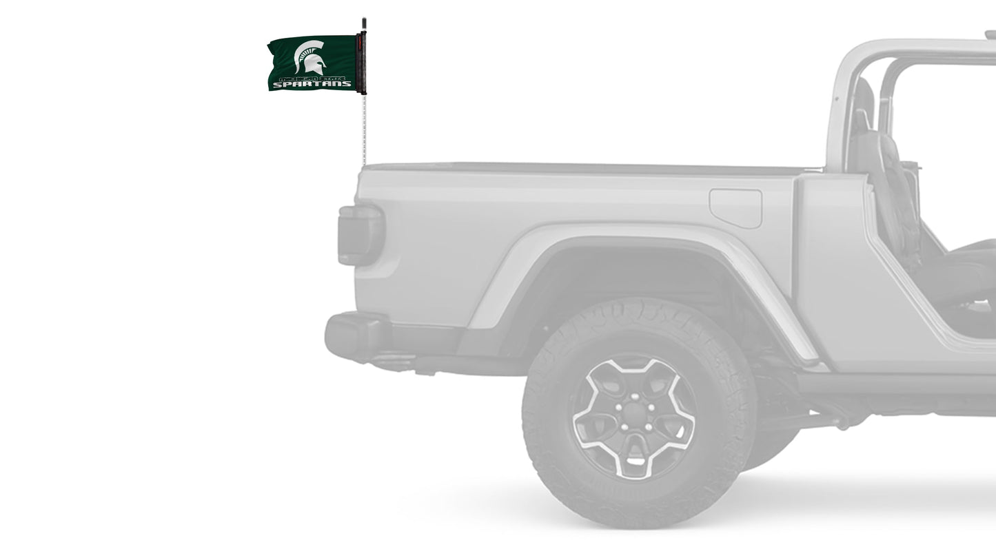 Michigan State 11"x17" Forever Wave Flag
