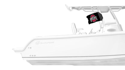 Ohio State Black 11"x17" Forever Wave Flag