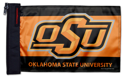 Oklahoma State 11"x17" Forever Wave Flag for Jeep Wrangler LJ 2003-2006