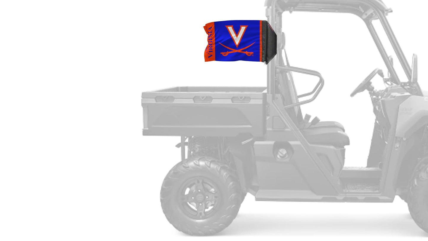 UVA Virginia 11"x17" Forever Wave Flag