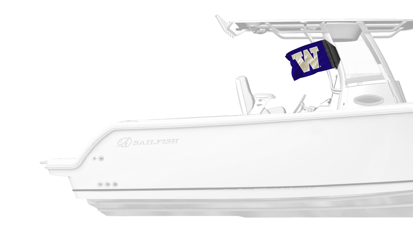Washington Huskies 11"x17" Forever Wave Flag