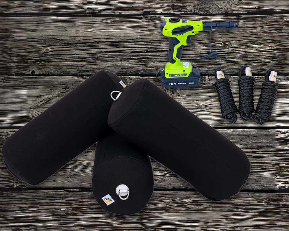 Inflatable Fender Kit (18' to 30' Boats)